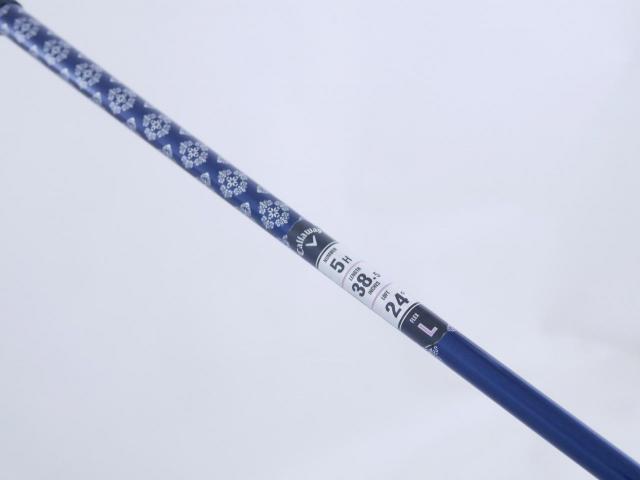 Lady club : All : ไม้กระเทย Callaway Paradym MAX FAST (รุ่นปี 2023 Japan Spec.) Loft 24 ก้าน Mitsubishi ELDIO 40 Flex L