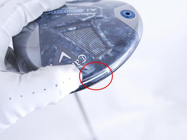 Driver : Callaway : **มีตำหนิ** ไดรเวอร์ Callaway Paradym Ai SMOKE MAX FAST (รุ่นปี 2024 Japan Spec.) Loft 9.5 ก้าน Mitsubishi TENSEI 40 Flex S