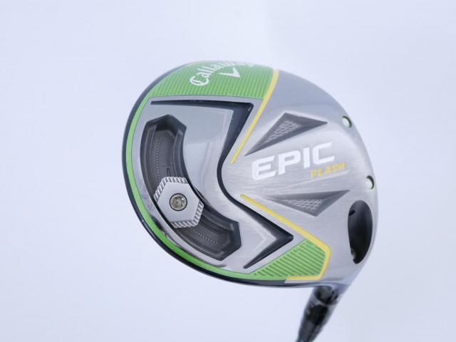 Driver : Callaway : ไดรเวอร์ Callaway Epic Flash (รุ่นปี 2019 Japan Spec.) Loft 9 ก้าน Mitsubishi BASSARA F53 Flex S