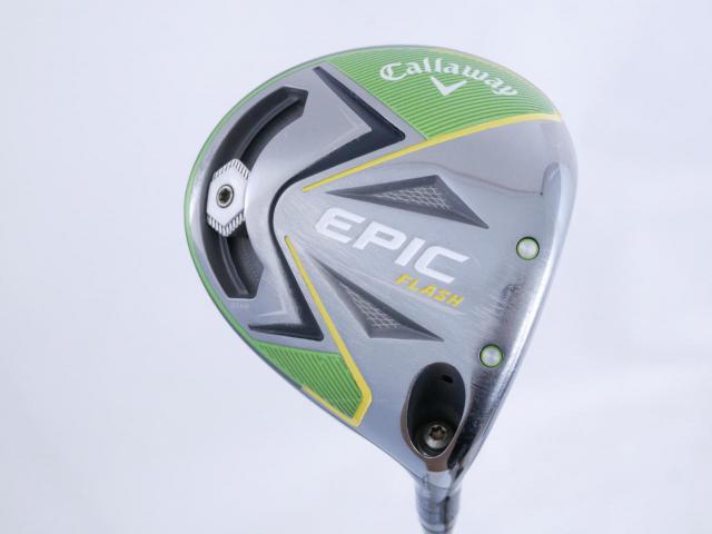 Driver : Callaway : ไดรเวอร์ Callaway Epic Flash (รุ่นปี 2019 Japan Spec.) Loft 9 ก้าน Mitsubishi BASSARA F53 Flex S