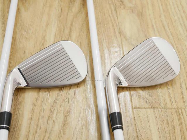 Lady club : All : ชุดเหล็ก Callaway Rogue ST Max Fast (ออกปี 2022 ตีง่ายที่สุด ไกลสุดของ Callaway) มีเหล็ก 7-Pw,Sw (5 ชิ้น) ก้านกราไฟต์ Mitsubishi ELDIO 40 Flex L