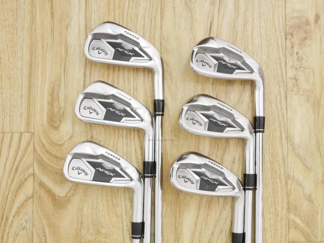 Iron set : Callaway : ชุดเหล็ก Callaway APEX Forged (ออกปี 2019) มีเหล็ก 5-Pw (6 ชิ้น) ก้านเหล็ก NS Pro 950 Flex S