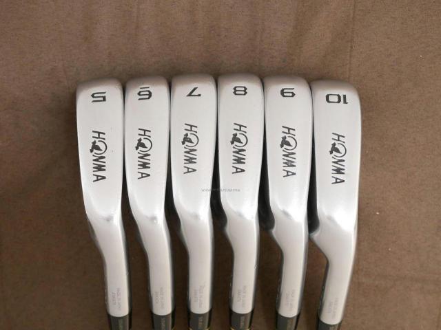 Iron set : Honma : ชุดเหล็ก Honma Tour World TW717P (Forged) มีเหล็ก 5-10 (6 ชิ้น) ก้านเหล็ก NS Pro 950 Flex R