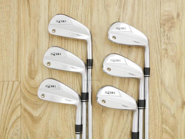 Iron set : Honma : ชุดเหล็ก Honma Tour World TR21X (ออกปี 2021 ตีง่าย ไกล) มีเหล็ก 5-10 (6 ชิ้น) ก้านเหล็ก NS Pro 950 NEO Flex S