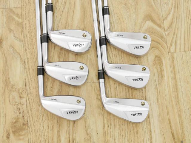 Iron set : Honma : ชุดเหล็ก Honma Tour World TR21X (ออกปี 2021 ตีง่าย ไกล) มีเหล็ก 5-10 (6 ชิ้น) ก้านเหล็ก NS Pro 950 NEO Flex S
