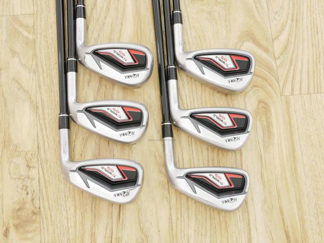 Iron set : Honma : ชุดเหล็ก Honma Tour World GS (ออกปี 2021 ใบใหญ่ ตีง่าย ไกล) มีเหล็ก 6-11 (6 ชิ้น) ก้านกราไฟต์ Honma Speedtuned 48 Flex R