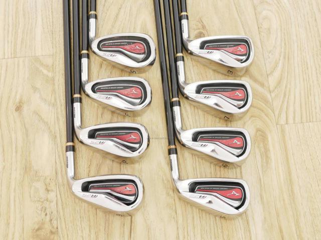 Iron set : Mizuno : ชุดเหล็ก Mizuno JPX A25 (ตีง่าย ไกล) มีเหล็ก 5-Pw,Aw,Sw (8 ชิ้น) ก้านกราไฟต์ Flex R