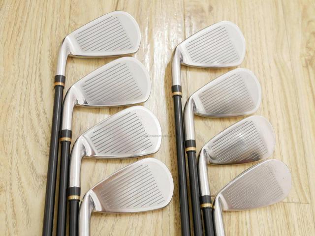 Iron set : Mizuno : ชุดเหล็ก Mizuno JPX A25 (ตีง่าย ไกล) มีเหล็ก 5-Pw,Aw,Sw (8 ชิ้น) ก้านกราไฟต์ Flex R