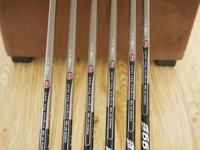 Iron set : PRGR : ชุดเหล็กกระเทย PRGR New Egg Iron (รุ่นปี 2017 ตีง่ายและไกลมาก) มีเหล็ก 6-Pw,Sw (6 ชิ้น) ก้านกราไฟต์ Flex R (M-37)