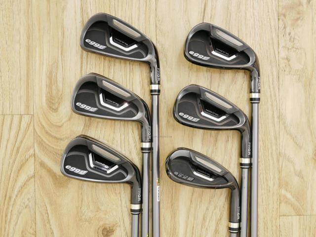Iron set : PRGR : ชุดเหล็กกระเทย PRGR New Egg Iron (รุ่นปี 2017 ตีง่ายและไกลมาก) มีเหล็ก 6-Pw,Sw (6 ชิ้น) ก้านกราไฟต์ Flex R (M-37)