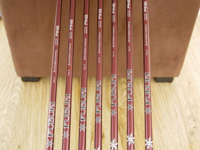 Iron set : Ping : ชุดเหล็ก Ping G700 (ปี 2019 Japan Spec. ใบใหญ่ ง่ายที่สุด ไกลที่สุดของ Ping) มีเหล็ก 5-Pw,Aw (7 ชิ้น) ก้านกราไฟต์ Mitsubishi FUBUKI Flex R