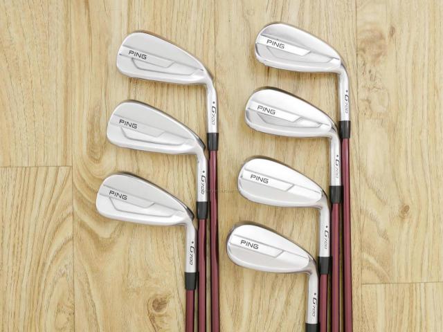 Iron set : Ping : ชุดเหล็ก Ping G700 (ปี 2019 Japan Spec. ใบใหญ่ ง่ายที่สุด ไกลที่สุดของ Ping) มีเหล็ก 5-Pw,Aw (7 ชิ้น) ก้านกราไฟต์ Mitsubishi FUBUKI Flex R