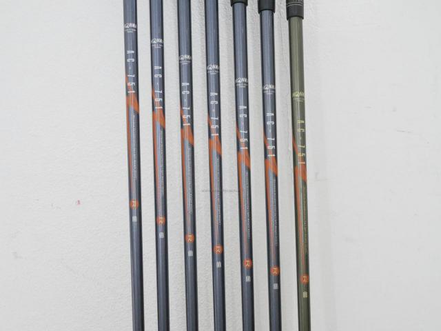 Iron set : Honma : ชุดเหล็ก Honma TwinMarks AP-302 (หน้าเด้ง Titanium) มีเหล็ก 5-11 (7 ชิ้น) ก้านกราไฟต์ Flex R