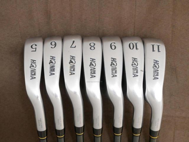 Iron set : Honma : ชุดเหล็ก Honma TwinMarks AP-302 (หน้าเด้ง Titanium) มีเหล็ก 5-11 (7 ชิ้น) ก้านกราไฟต์ Flex R