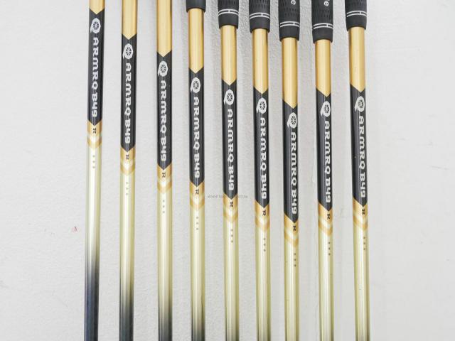 Iron set : Honma : **ก้าน 3 ดาว** ชุดเหล็ก Honma Beres MG702 มีเหล็ก 5-11,Aw,Sw (9 ชิ้น) ก้าน ARMRQ B49 FLex R (3 ดาว)