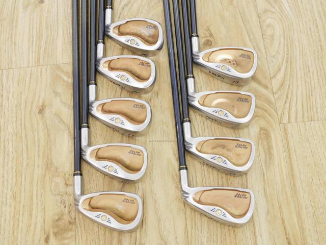 Iron set : Honma : **ก้าน 3 ดาว** ชุดเหล็ก Honma Beres MG702 มีเหล็ก 5-11,Aw,Sw (9 ชิ้น) ก้าน ARMRQ B49 FLex R (3 ดาว)