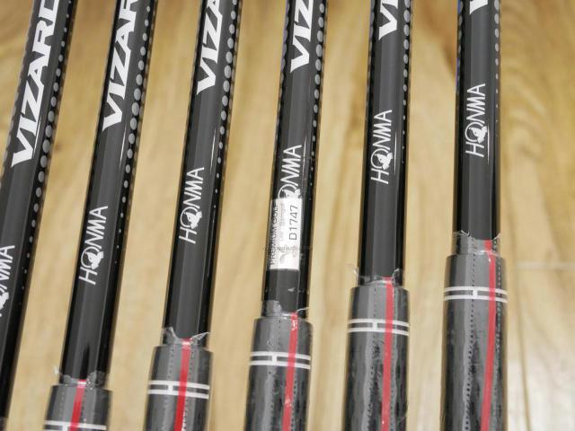 Iron set : Honma : ชุดเหล็ก Honma LB-808 EP (หน้าเด้ง) มีเหล็ก 5-10 (6 ชิ้น) ก้านกราไฟต์ Honma Vizard 53 Flex S