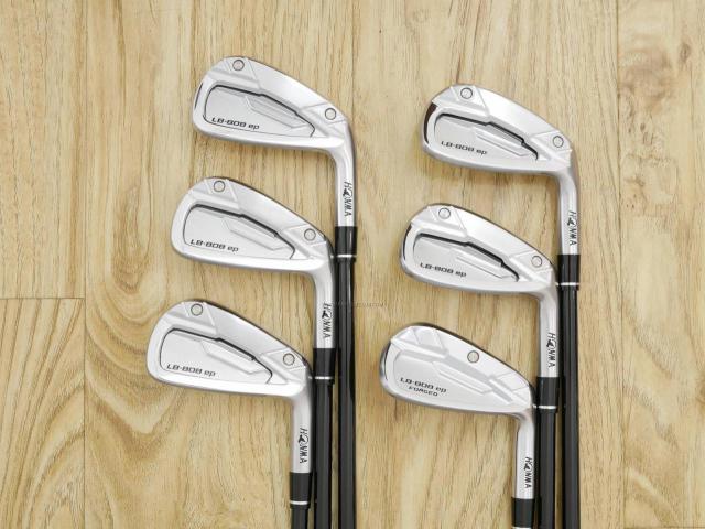 Iron set : Honma : ชุดเหล็ก Honma LB-808 EP (หน้าเด้ง) มีเหล็ก 5-10 (6 ชิ้น) ก้านกราไฟต์ Honma Vizard 53 Flex S