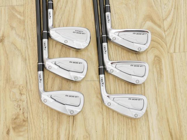 Iron set : Honma : ชุดเหล็ก Honma LB-808 EP (หน้าเด้ง) มีเหล็ก 5-10 (6 ชิ้น) ก้านกราไฟต์ Honma Vizard 53 Flex S