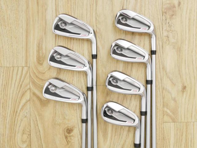 Iron set : Yamaha : ชุดเหล็ก Yamaha Inpres RMX 216 (ปี 2017 หน้าเด้ง COR 0.80 ตีไกลมาก) มีเหล็ก 5-Pw,Aw (7 ชิ้น) ก้านกราไฟต์ Mitsubishi FUBUKI Ai50 Flex R