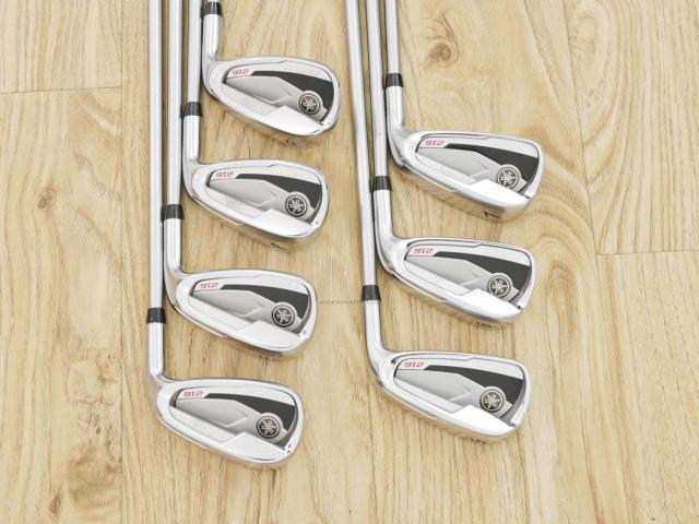 Iron set : Yamaha : ชุดเหล็ก Yamaha Inpres RMX 216 (ปี 2017 หน้าเด้ง COR 0.80 ตีไกลมาก) มีเหล็ก 5-Pw,Aw (7 ชิ้น) ก้านกราไฟต์ Mitsubishi FUBUKI Ai50 Flex R