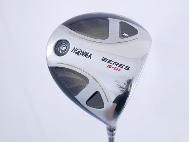 Driver : Honma : ไดรเวอร์ Honma Beres S-01 (460cc.) Loft 10 ก้าน ARMRQ 6 (49) Flex R (2 ดาว)