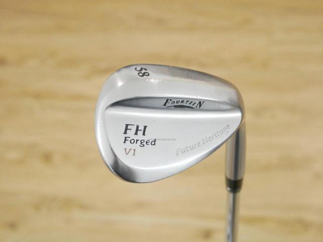 Wedge : Fourteen : Wedge Fourteen FH Forged V1 Loft 58 ก้านเหล็ก NS Pro TS114W Flex S