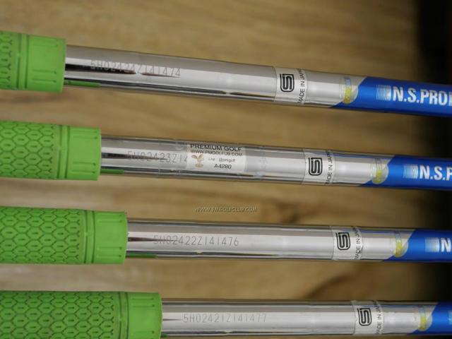 Iron set : Yonex : ชุดเหล็ก Yonex Royal DTP (ออกปี 2016 ท๊อปสุด ก้านดีมาก หน้าเด้ง ตีไกลสุดๆ) มีเหล็ก 7-Pw,Aw (5 ชิ้น) ก้านเหล็ก NS Pro Zelos 7 Flex R (ก้านเบาเพียง 70 กว่ากรัม)