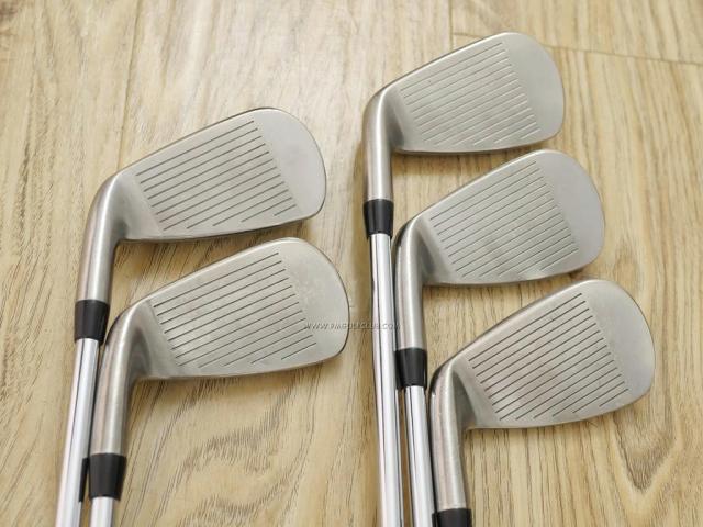 Iron set : PRGR : ชุดเหล็กกระเทย PRGR New Egg Forged (ตีง่ายมาก ไกล) มีเหล็ก 6-Pw (5 ชิ้น) ก้านเหล็ก NS Pro ZELOS 8 Flex R