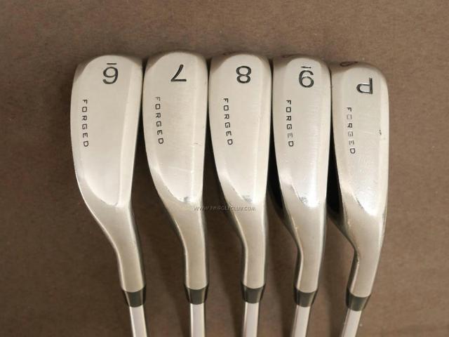 Iron set : PRGR : ชุดเหล็กกระเทย PRGR New Egg Forged (ตีง่ายมาก ไกล) มีเหล็ก 6-Pw (5 ชิ้น) ก้านเหล็ก NS Pro ZELOS 8 Flex R