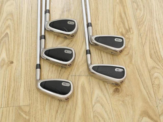 Iron set : PRGR : ชุดเหล็กกระเทย PRGR New Egg Forged (ตีง่ายมาก ไกล) มีเหล็ก 6-Pw (5 ชิ้น) ก้านเหล็ก NS Pro ZELOS 8 Flex R