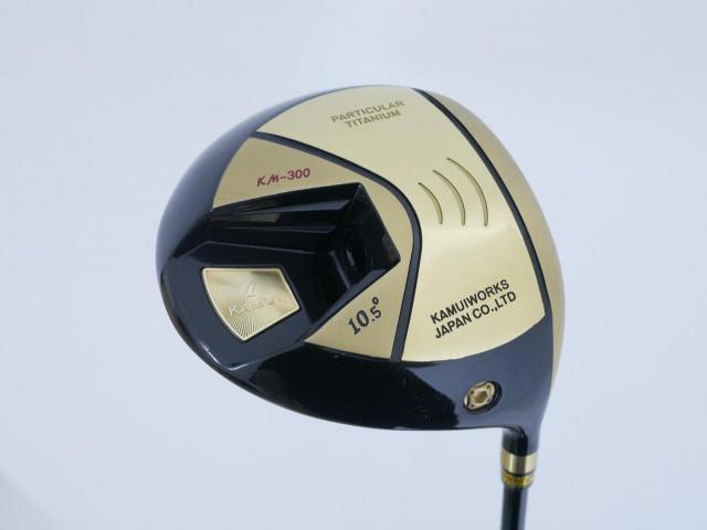 Driver : Kamuiworks : Kamuiworks KM-300 Gold (ปี 2018 หน้าเด้งเกินกฏ มีสปริงข้างใน) Loft 10.5 ก้าน Fujikura Double Kick Flex R