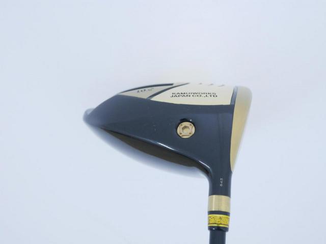 Driver : Kamuiworks : Kamuiworks KM-300 Gold (ปี 2018 หน้าเด้งเกินกฏ มีสปริงข้างใน) Loft 10.5 ก้าน Fujikura Double Kick Flex R