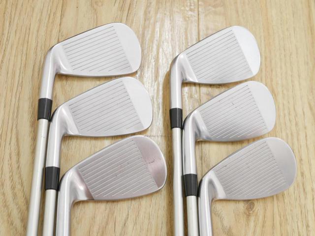 Iron set : Epon : ชุดเหล็ก EPON AF-705 Forged (ปี 2019 ใบใหญ่ ตีง่าย ไกล) มีเหล็ก 6-Pw,Aw (6 ชิ้น) ก้านกราไฟต์ Fujikura MCI 80 Flex S