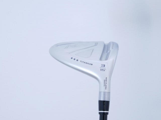 Fairway Wood : Honma : **3 ดาว** หัวไม้ 3 Honma Beres NX Titanium (รุ่นล่าสุด ปี 2023) Loft 15 ก้าน Honma Vizard PT50 Flex SR