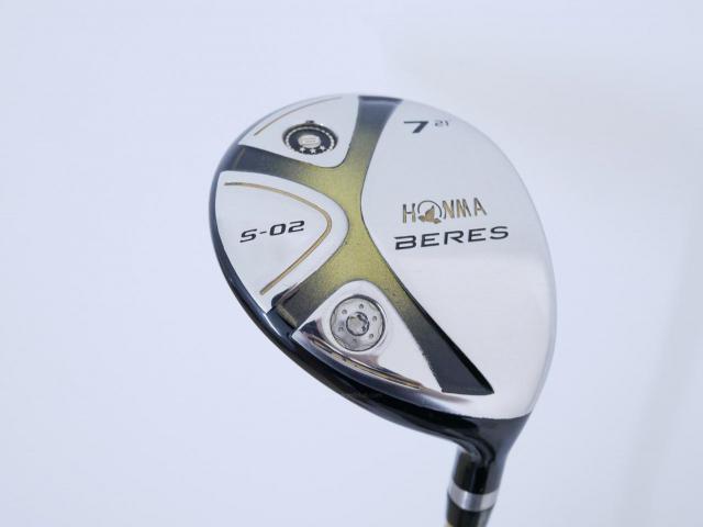 Fairway Wood : Honma : **ก้าน 3 ดาว** หัวไม้ 7 Honma Beres S-02 Loft 21 ก้าน ARMRQ 6 (49) Flex SR (3 ดาว)
