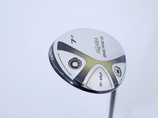 Fairway Wood : Honma : **ก้าน 3 ดาว** หัวไม้ 7 Honma Beres S-02 Loft 21 ก้าน ARMRQ 6 (49) Flex SR (3 ดาว)