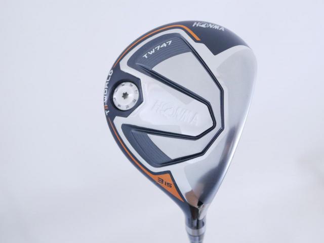 Fairway Wood : Honma : หัวไม้ 3 Honma Tour World TW747 (ปี 2019) Loft 15 ก้าน Honma Vizard 50 Flex S