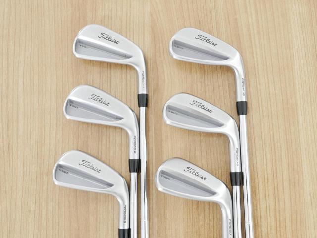 Iron set : Titleist : ชุดเหล็ก Titleist T150 Forged (รุ่นล่าสุด ออกปี 2025 นุ่ม แน่น คม) มีเหล็ก 5-Pw (6 ชิ้น) ก้านเหล็ก True Temper AMT Silver Flex S