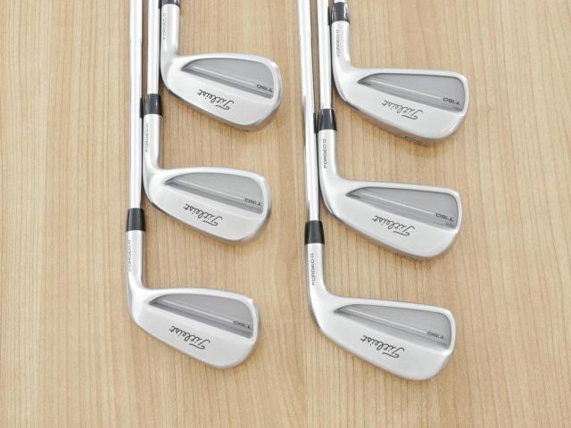 Iron set : Titleist : ชุดเหล็ก Titleist T150 Forged (รุ่นล่าสุด ออกปี 2025 นุ่ม แน่น คม) มีเหล็ก 5-Pw (6 ชิ้น) ก้านเหล็ก True Temper AMT Silver Flex S