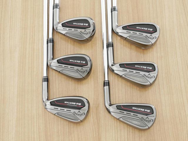Iron set : Callaway : ชุดเหล็ก Callaway Big Bertha (ออกปี 2023 ตีง่ายที่สุดของ Callaway) มีเหล็ก 6-Pw,Aw (6 ชิ้น) ก้านเหล็ก NS Pro 950 Neo Flex S