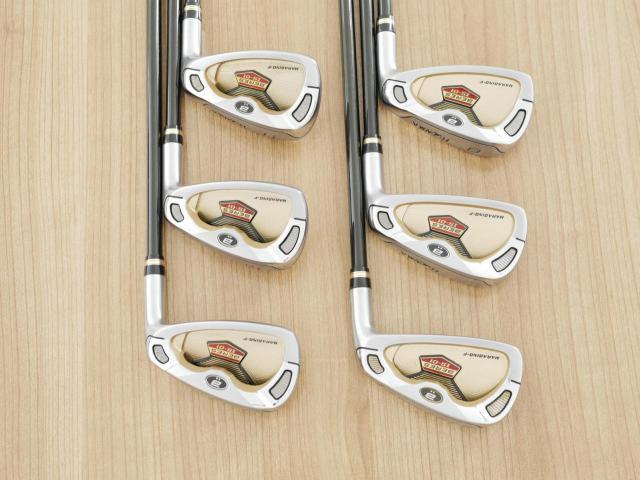 Iron set : Honma : ชุดเหล็ก Honma Beres IS-01 (หน้าเด้ง Maraging) มีเหล็ก 6-11 (6 ชิ้น เทียบเท่า 5-Pw) ก้าน ARMRQ 6 (49) FLex R (2 ดาว)