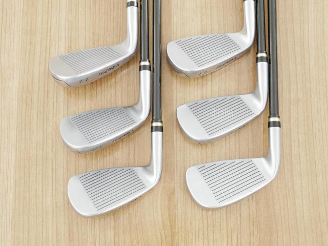 Iron set : Honma : ชุดเหล็ก Honma Beres IS-01 (หน้าเด้ง Maraging) มีเหล็ก 6-11 (6 ชิ้น เทียบเท่า 5-Pw) ก้าน ARMRQ 6 (49) FLex R (2 ดาว)