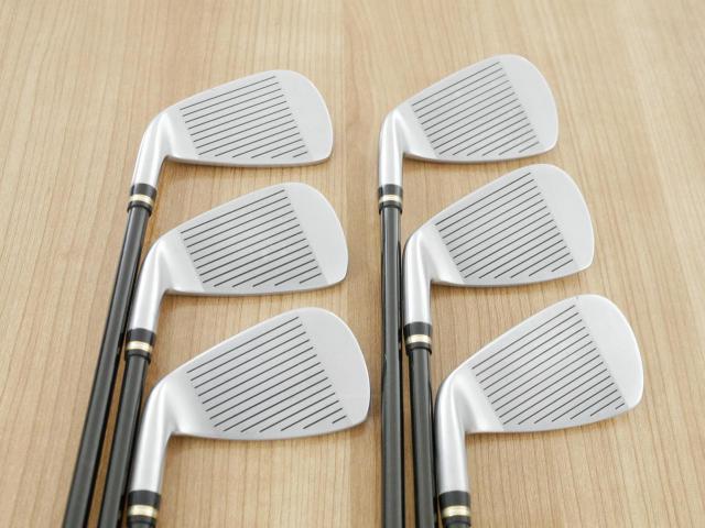 Iron set : Honma : ชุดเหล็ก Honma Beres IS-01 (หน้าเด้ง Maraging) มีเหล็ก 6-11 (6 ชิ้น เทียบเท่า 5-Pw) ก้าน ARMRQ 6 (49) FLex R (2 ดาว)