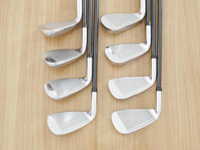 Iron set : Yamaha : ชุดเหล็ก Yamaha Inpres X D Black (หน้า Maraging เด้ง ไกลมากๆ) มีเหล็ก 5-Pw,Aw,Sw (8 ชิ้น) ก้านกราไฟต์ Flex R