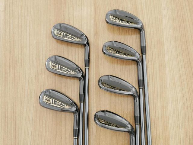 Iron set : Tsuruya : ชุดเหล็ก Tsuruya AXEL Gold Premium III (ออกปี 2019 ของใหม่ 6 หมื่นกว่าบาท หน้าเด้งสุดๆ ไกลสุดๆๆ) มีเหล็ก 7-Pw,Aw,As,Sw (7 ชิ้น) ก้านกราไฟต์ Flex R