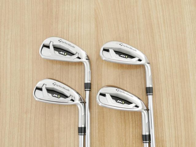 Iron set : Taylormade : ชุดเหล็ก Taylormade M1 (ออกปี 2017) มีเหล็ก 7-Pw (4 ชิ้น) ก้านเหล็ก NS Pro 930 Flex S