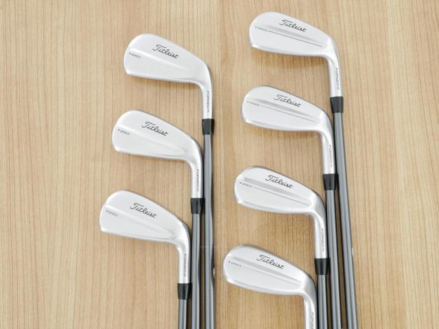 Iron set : Titleist : ชุดเหล็ก Titleist T250 Forged (รุ่นล่าสุด ออกปี 2025 Japan Spec) มีเหล็ก 5-Pw,48 (7 ชิ้น) ก้านกราไฟต์ Mitsubishi MMT 85 Flex R
