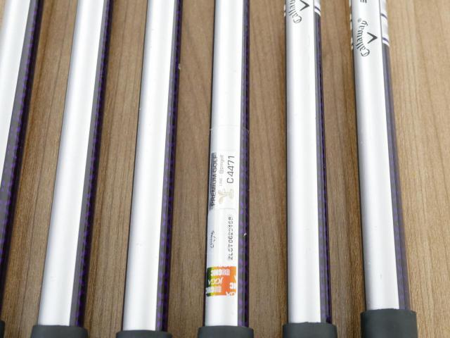 Iron set : Callaway : ชุดเหล็ก Callaway Legacy V (Forged) มีเหล็ก 5-Pw (6 ชิ้น) ก้านกราไฟต์ Flex R