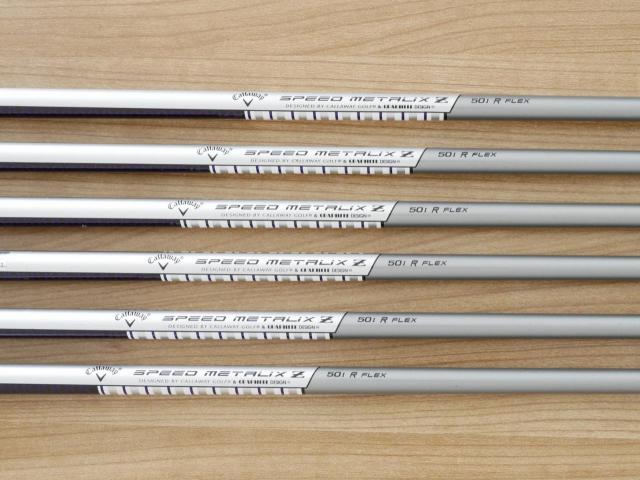 Iron set : Callaway : ชุดเหล็ก Callaway Legacy V (Forged) มีเหล็ก 5-Pw (6 ชิ้น) ก้านกราไฟต์ Flex R